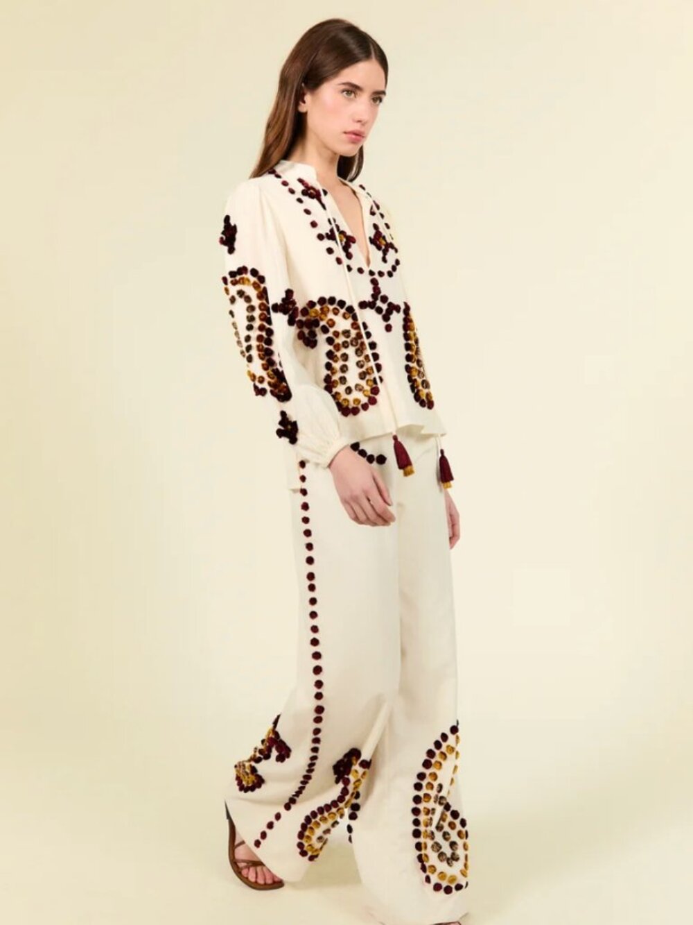Philippa 1970 Casandra Pant, Size 40 (Med)